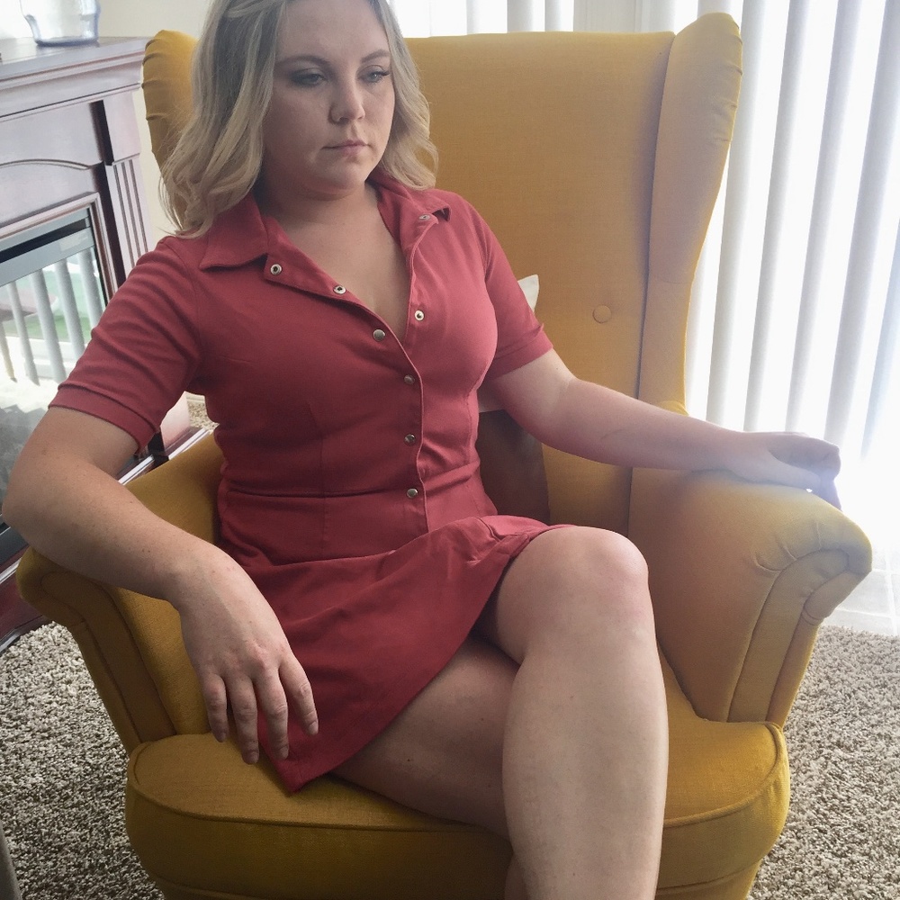 FREE New York Company button down dress, m